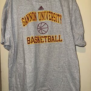 Adidas Gannon University Basketball Gray T-Shirt 2x